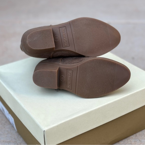 Tucker&Tate Boots/Booties - Tan Sparkle Sz8 - Picture 5 of 5